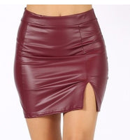 Burgundy Skirt